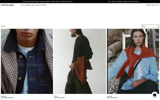 Porter James homepage website preview