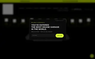 TheArsenale homepage website preview
