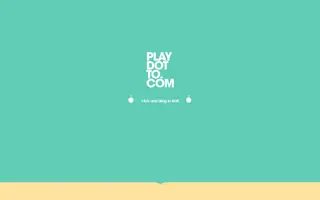 Play Dot To homepage website preview