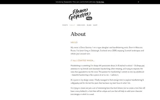 My Creative Land homepage website preview