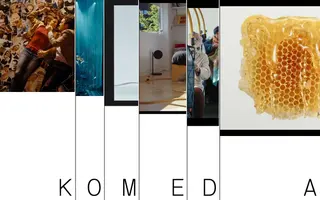 Komeda Films homepage website preview