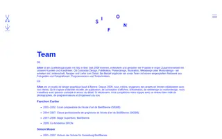 Sifon homepage website preview