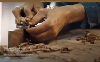 Rupert Bevan homepage website preview