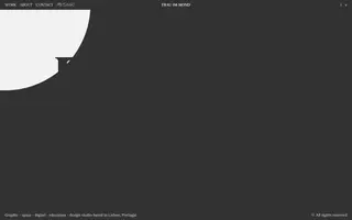 Frau im Mond homepage website preview