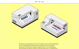 RT Dromo homepage website preview
