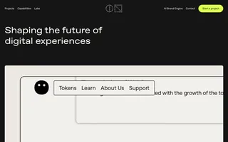 Made by ON homepage website preview