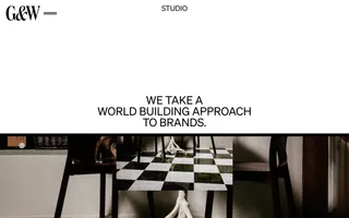 Glasfurd & Walker homepage website preview