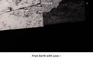Munken CoLab homepage website preview