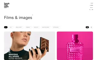 Bande Organisée homepage website preview