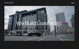 C.W. Group homepage website preview