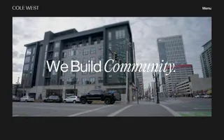 C.W. Group homepage website preview