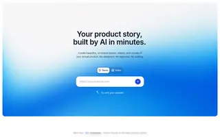 Arcade homepage website preview