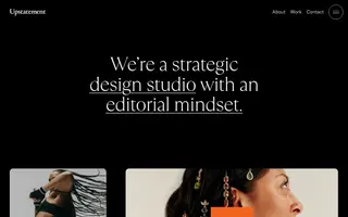 Upstatement homepage website preview