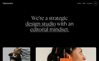 Upstatement homepage website preview