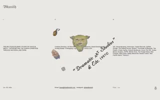 BlkSmith homepage website preview
