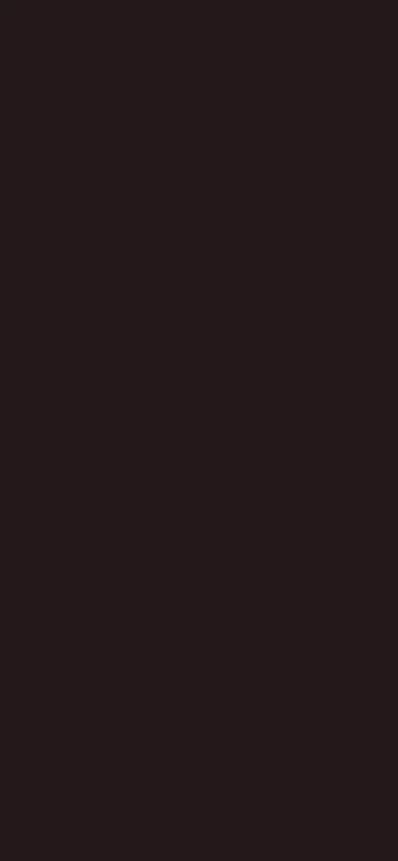 The mobile version maintains the dark theme and white typography but uses a simplified vertical layout. The navigation menu is condensed, and the 'Dropbox EVP' project headline and description are stacked vertically to fit the narrow screen width.