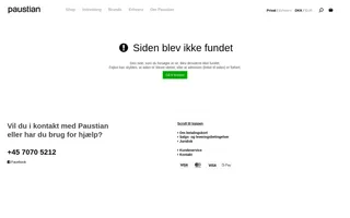 Paustian homepage website preview