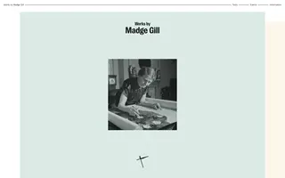 Works by Madge Gill homepage website preview