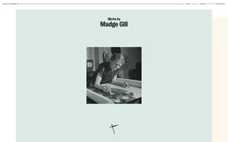 Works by Madge Gill homepage website preview
