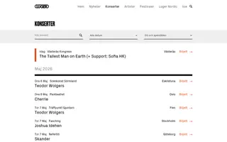 Luger homepage website preview