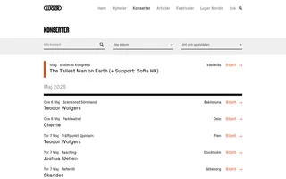 Luger homepage website preview