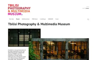 TPMM homepage website preview