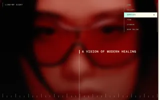 Line of Sight homepage website preview