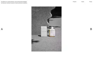 Anna Bosch homepage website preview