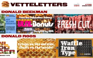 VetteLetters homepage website preview