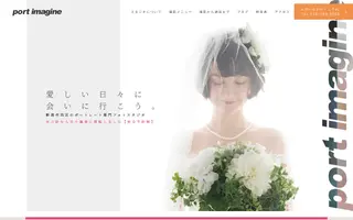 Port-imagine homepage website preview