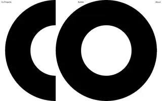 Co Projects homepage website preview