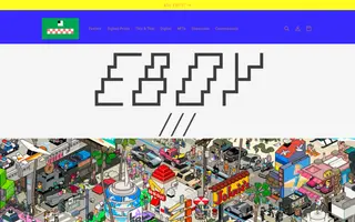 eBoy homepage website preview