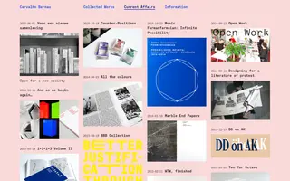 Carvalho Bernau homepage website preview
