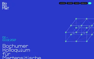 BoKoMaT homepage website preview