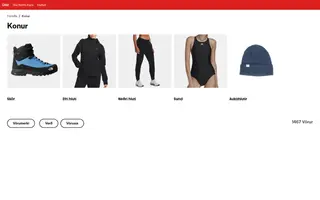 Útilíf homepage website preview