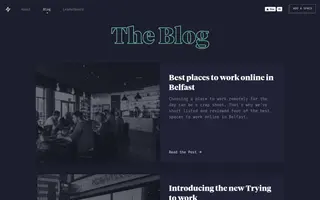Trying to work homepage website preview