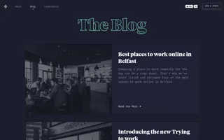 Trying to work homepage website preview