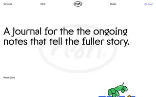 Niceshit homepage website preview