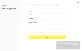 The Reach homepage website preview