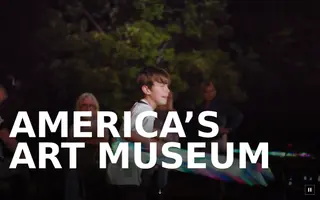Crystal Bridges homepage website preview