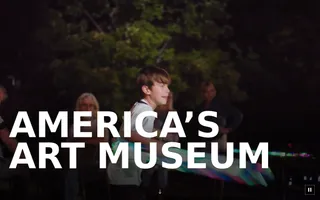 Crystal Bridges homepage website preview