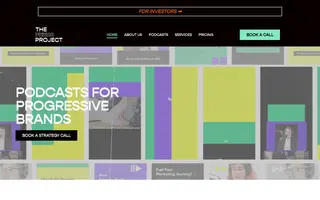 The Peers Project homepage website preview