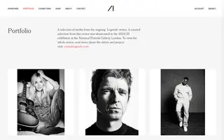 Zoë Law homepage website preview
