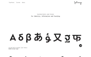 Juliasys homepage website preview