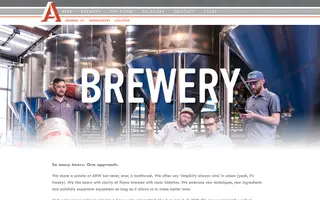 Austin Beer Works homepage website preview