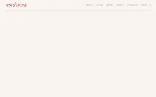 Wordstone Dispute Resolution homepage website preview