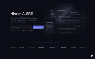 Better Stack homepage website preview