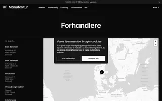 WB Manufaktur homepage website preview