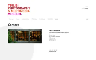 TPMM homepage website preview