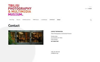 TPMM homepage website preview